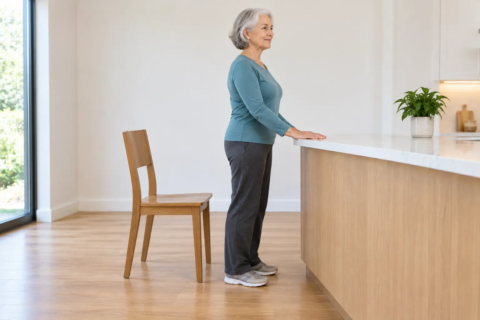 Yoga for Balance After 60: 12 Supported Poses, Simple Self-Checks, and an 8-Week Plan